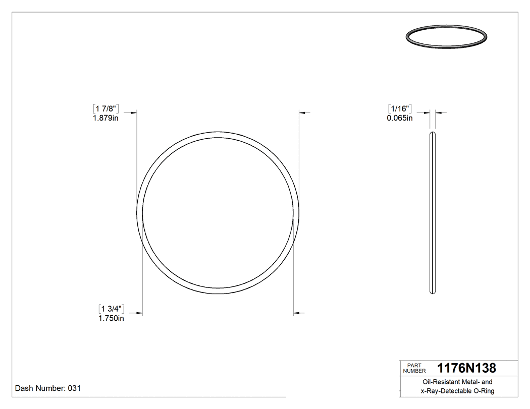 Technical drawing - 1176N138